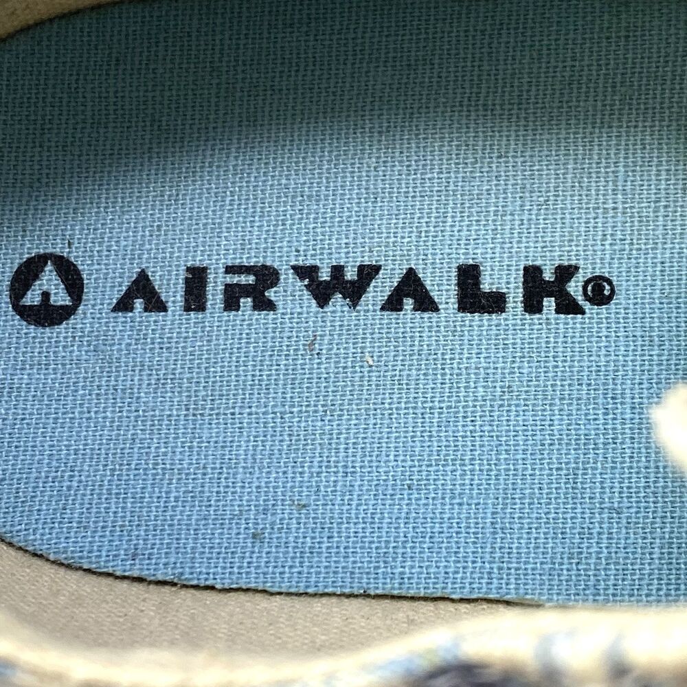 Airwalk Sneakers Women’s 8.5 Canvas Floral Cap Toe Old Skool Casual 181510 - Picture 9 of 10